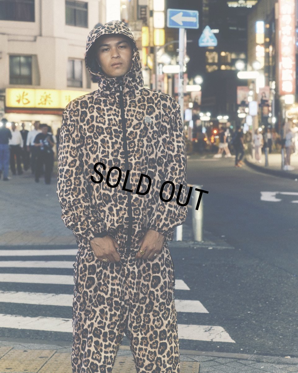 画像3: BlackEyePatch/LEOPARD PATTERNED RIPSTOP TRACK JACKET（MULTI） (3)