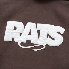 画像4: RATS/BOX LOGO HOODIE（BROWN）［ボックスロゴフーディー-25秋冬］ (4)