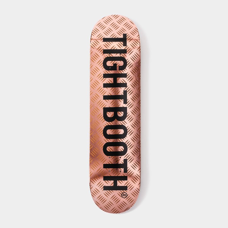 画像1: TIGHTBOOTH/CP LOGO BRONZE［スケートデッキ-25秋冬］