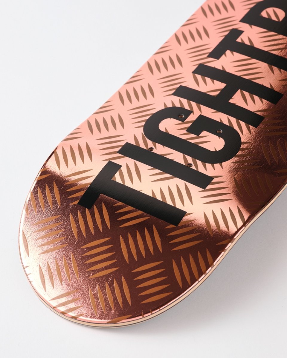 画像6: TIGHTBOOTH/CP LOGO BRONZE［スケートデッキ-25秋冬］ (6)