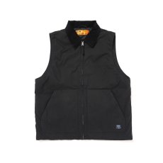 画像1: CHALLENGER/SUPERIOR WORK VEST（BLACK）［スーペリアワークベスト-25秋冬］ (1)