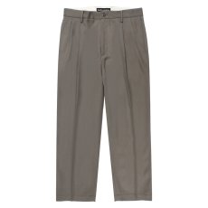 画像2: WACKO MARIA/DOUBLE PLEATED WOOL TROUSERS（GRAY）［ツータックウールトラウザース-25秋冬］ (2)