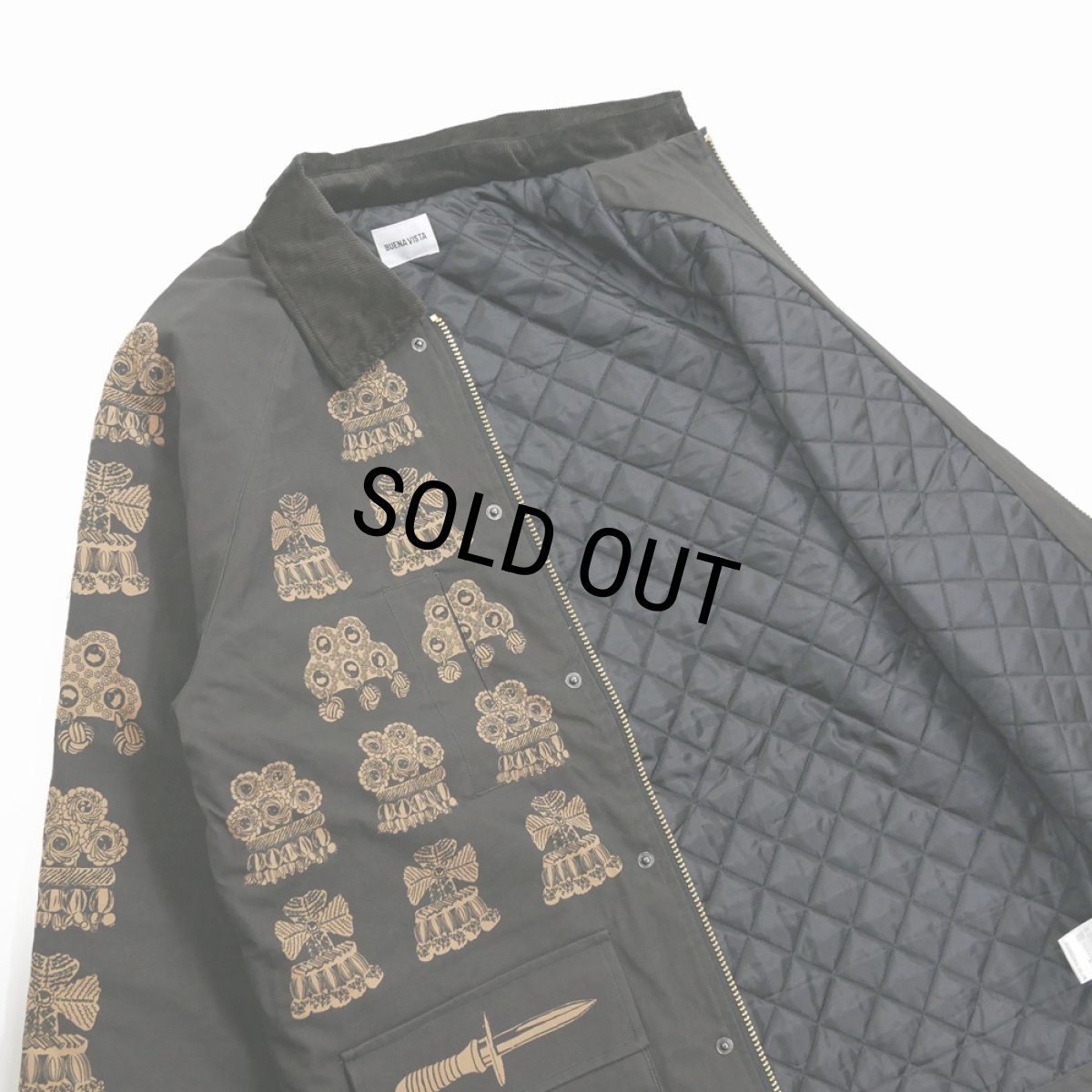 画像5: 【30%OFF】BUENA VISTA/Matador tools coat（KHAKI）［マタドールツールコート-25秋冬］ (5)