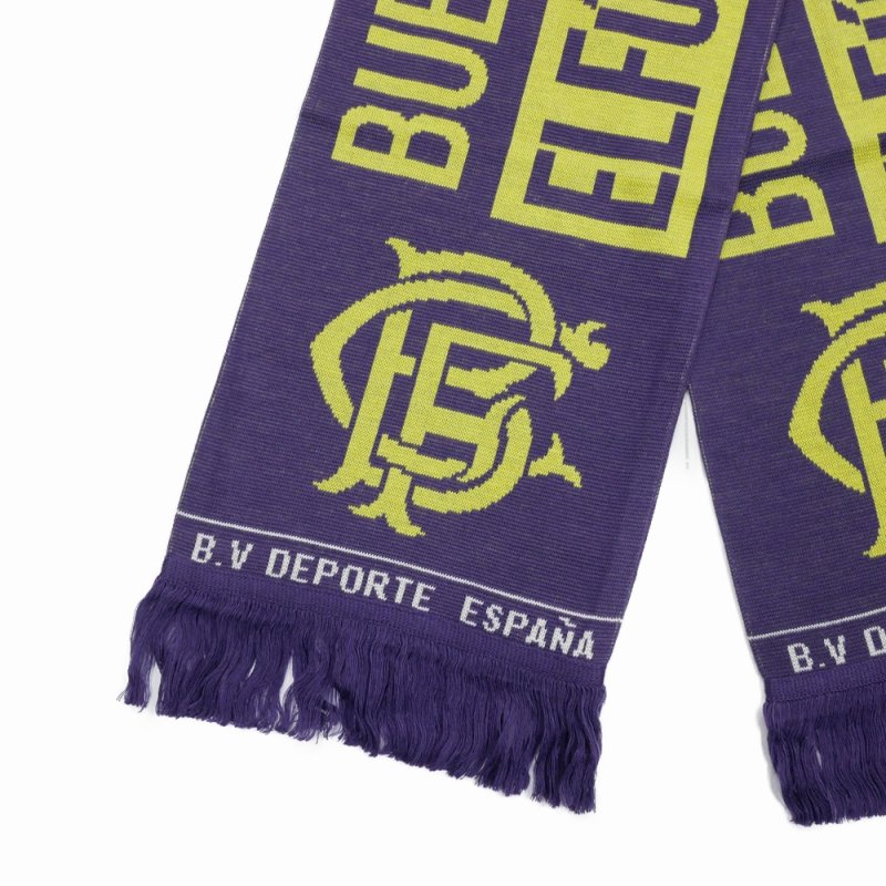 画像2: BUENA VISTA/BFC soccor stole（PURPLE）［フットボールマフラー-25秋冬］