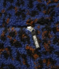画像4: WACKO MARIA/REVERSIBLE LEOPARD BOA FLEECE JACKET（BLUE）［リバーシブルレオパードボアフリースJKT-25秋冬］ (4)