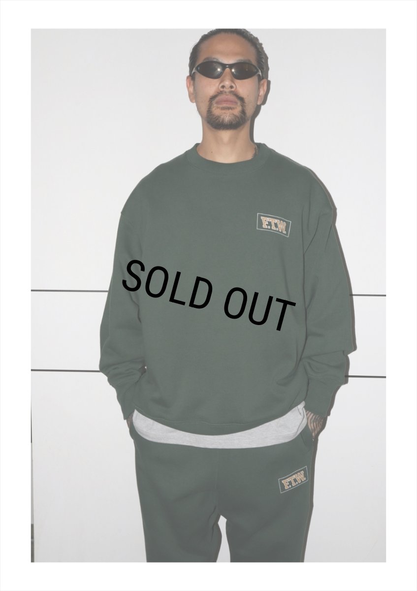 画像3: exodus/F.T.W. CREW NECK SWEAT（GREEN）［クルーネックスウェット-25秋冬］ (3)