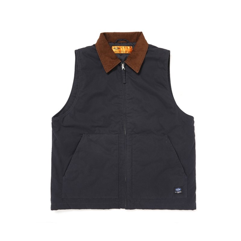 画像1: CHALLENGER/SUPERIOR WORK VEST（NAVY）［スーペリアワークベスト-25秋冬］