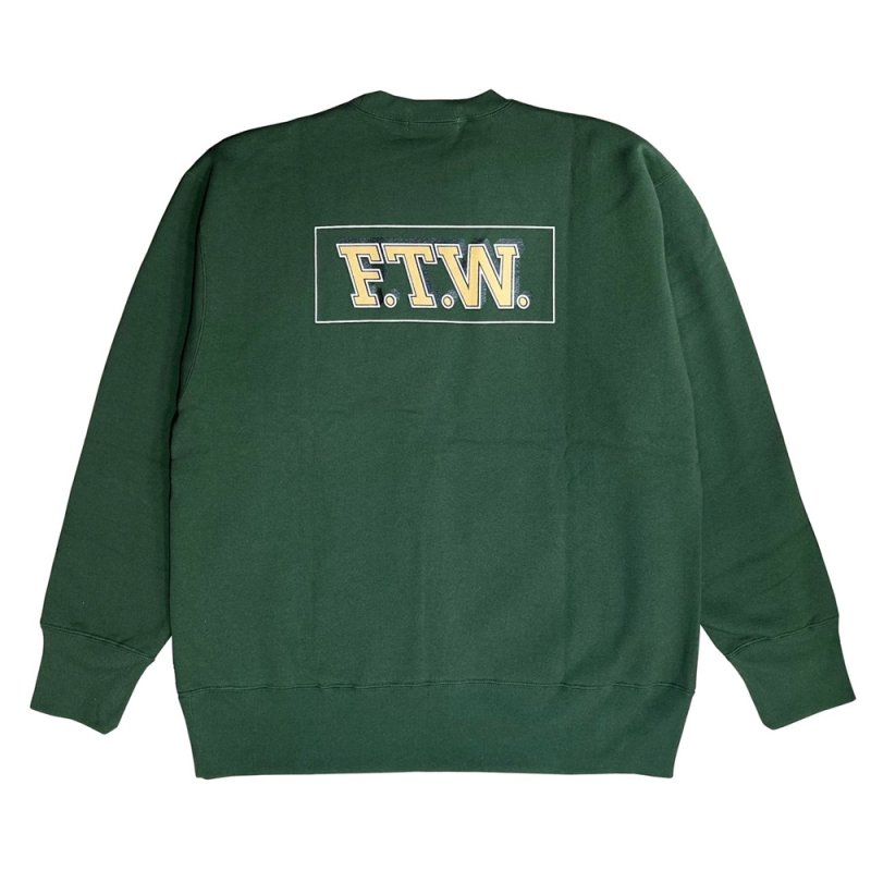 画像2: exodus/F.T.W. CREW NECK SWEAT（GREEN）［クルーネックスウェット-25秋冬］
