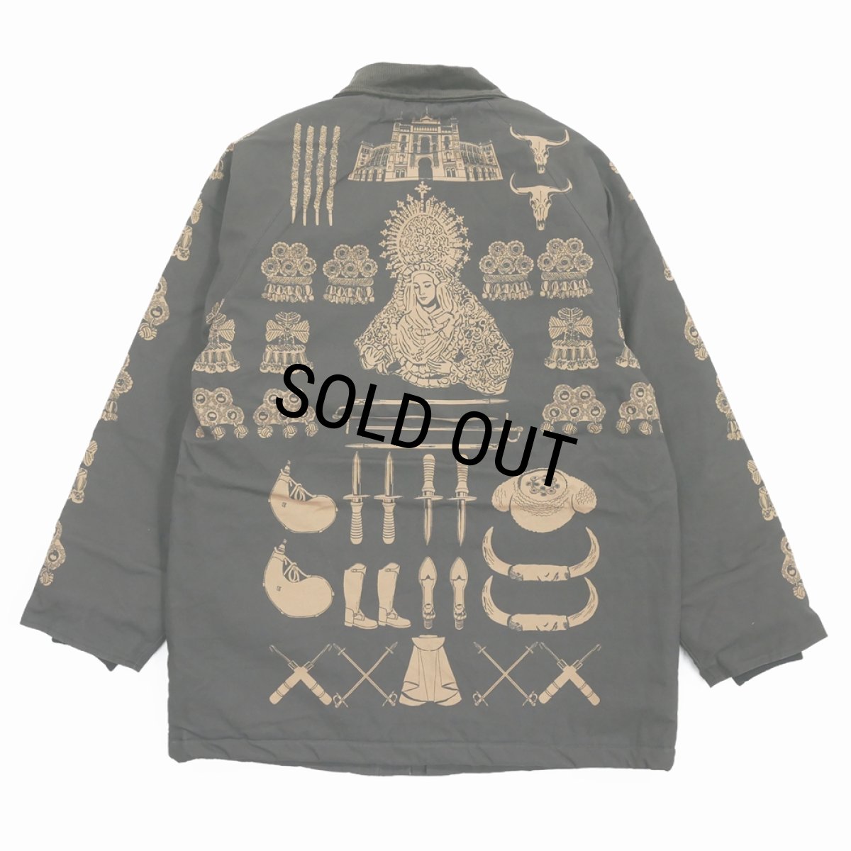 画像2: 【30%OFF】BUENA VISTA/Matador tools coat（KHAKI）［マタドールツールコート-25秋冬］ (2)