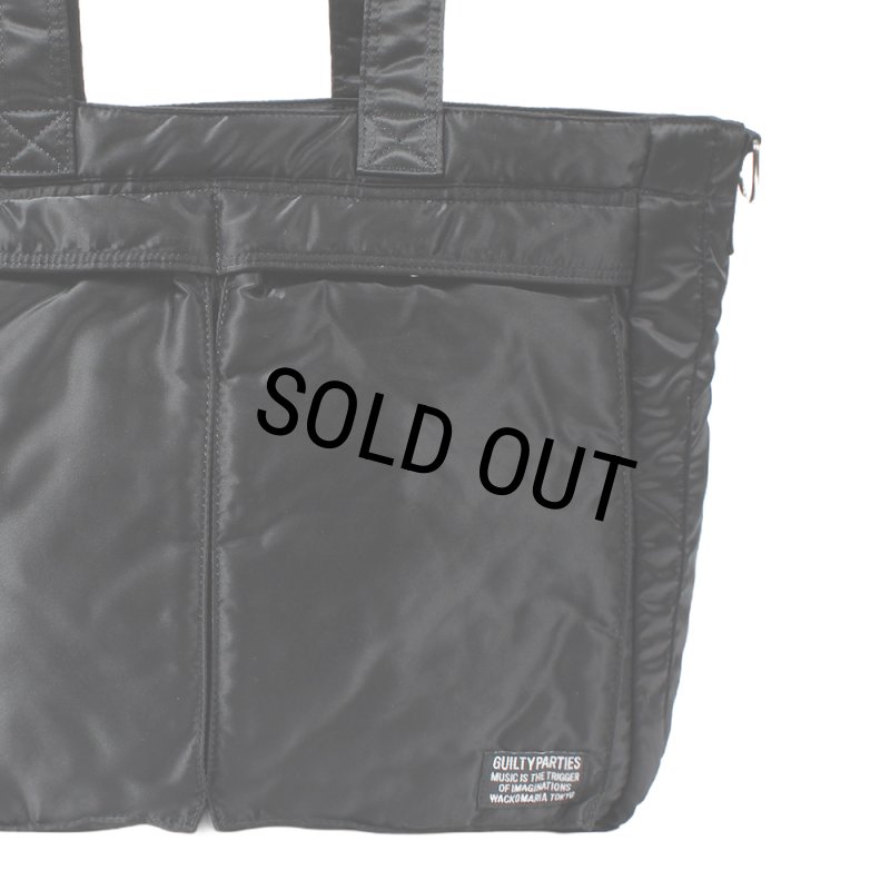 WACKO MARIA/SPEAK EASY / NYLON 12 inch RECORD BAG（BLACK