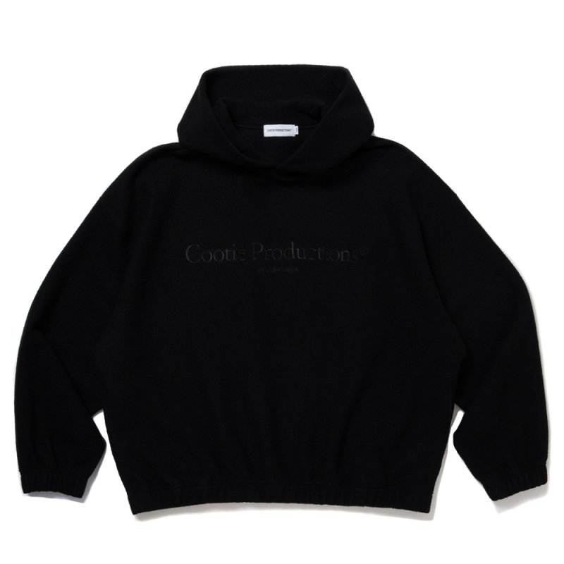 画像1: COOTIE PRODUCTIONS/W/N Fleece Hoodie（Black）［フリースフーディー-25秋冬］