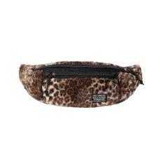 画像2: WACKO MARIA/SPEAK EASY / LEOPARD FAUX FUR WAIST BAG（BEIGE）［レオパードファーウエストバッグ-25秋冬］ (2)