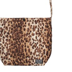 画像2: WACKO MARIA/SPEAK EASY / LEOPARD SHOULDER BAG（BEIGE）［レオパードショルダーバッグ-25秋冬］ (2)