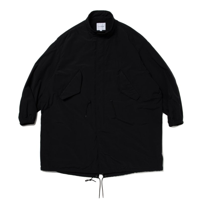 画像1: COOTIE PRODUCTIONS/N/C Tassar Type M-51 Coat（Black）［M-51コート-25秋冬］