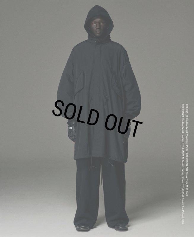 cootie m51モッズコート　クーティー COOTIE PRODUCTIONS/N/C Tassar Type M-51 Coat（Black）［M-51コート