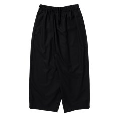 画像1: COOTIE PRODUCTIONS/TECHWOOL Wrap Wide Easy Trousers（Black）［ラップワイドイージートラウザース-25秋冬］ (1)
