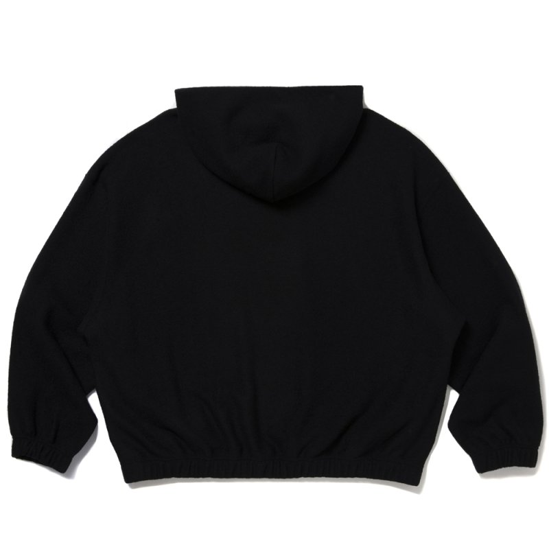 画像2: COOTIE PRODUCTIONS/W/N Fleece Hoodie（Black）［フリースフーディー-25秋冬］