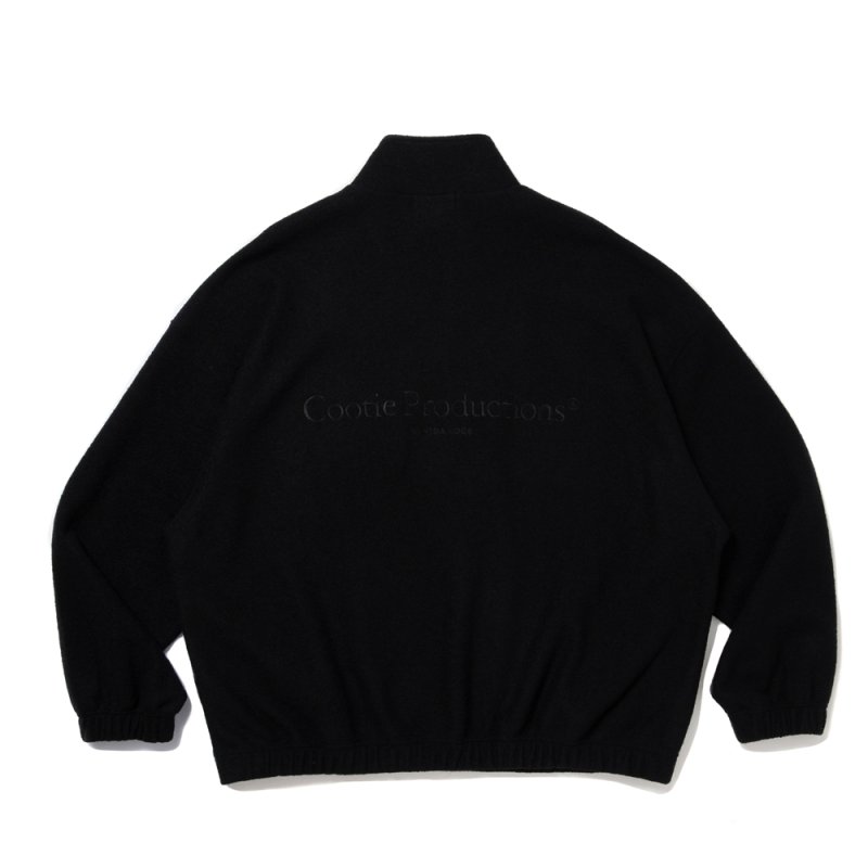 画像2: COOTIE PRODUCTIONS/W/N Fleece Half Zip Top（Black）［フリースハーフジップトップ-25秋冬］