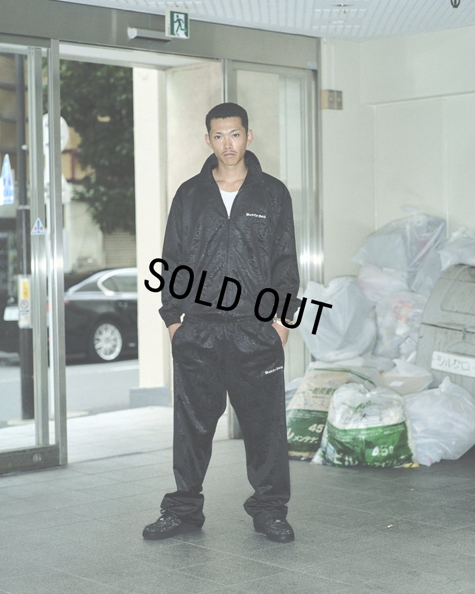 画像3: BlackEyePatch/PAISLEY EMBOSSED TRACK JACKET（BLACK） (3)