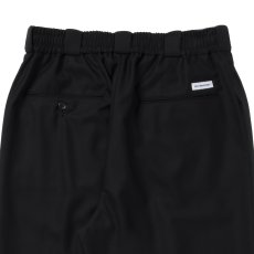 画像4: COOTIE PRODUCTIONS/TECHWOOL Intuck Wide Easy Trousers（Black）［インタックワイドイージートラウザース-25秋冬］ (4)