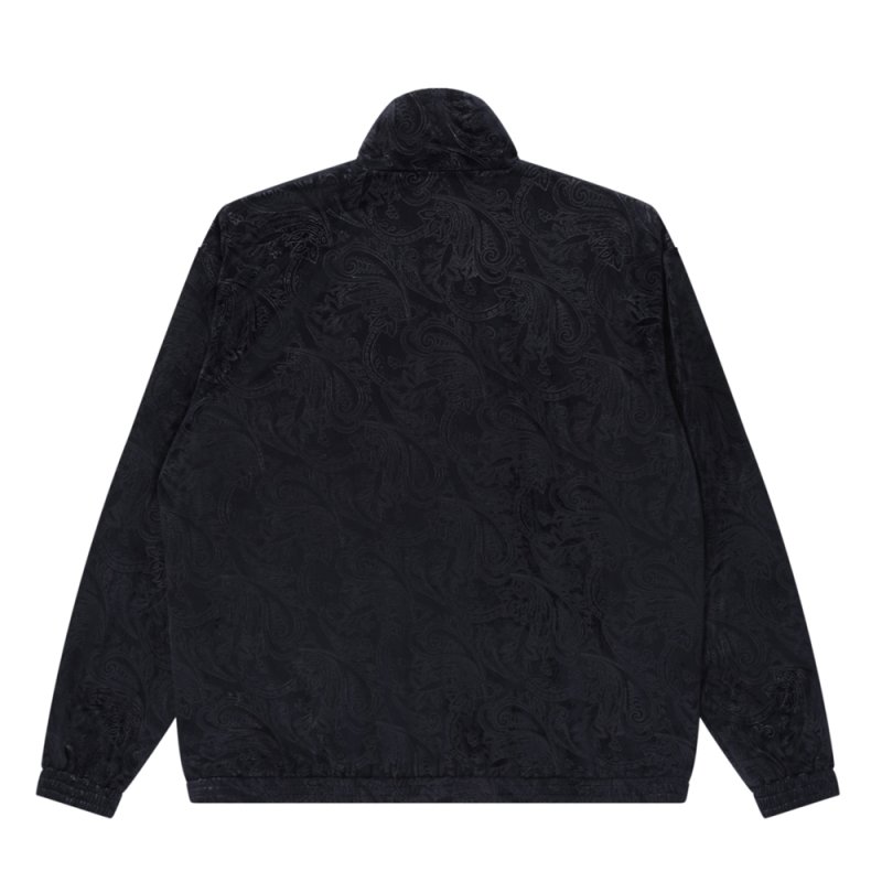 画像2: BlackEyePatch/PAISLEY EMBOSSED TRACK JACKET(BLACK)
