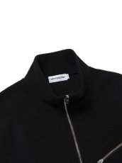 画像3: COOTIE PRODUCTIONS/W/N Fleece Half Zip Top（Black）［フリースハーフジップトップ-25秋冬］ (3)
