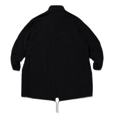 画像2: COOTIE PRODUCTIONS/N/C Tassar Type M-51 Coat（Black）［M-51コート-25秋冬］ (2)