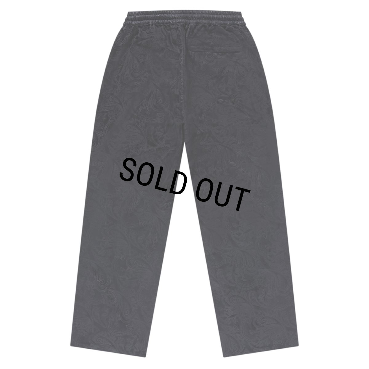 画像2: BlackEyePatch/PAISLEY EMBOSSED TRACK PANTS（BLACK） (2)