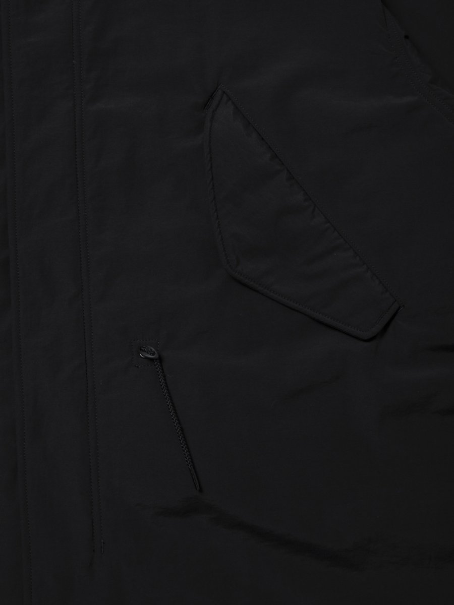 画像5: COOTIE PRODUCTIONS/N/C Tassar Type M-51 Coat（Black）［M-51コート-25秋冬］ (5)