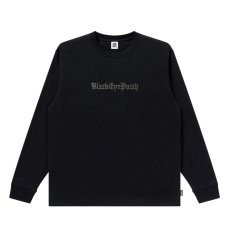 画像1: BlackEyePatch/RHINESTONED OE LOGO L/S TEE(BLACK) (1)