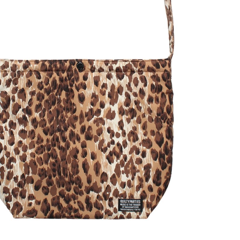 画像2: WACKO MARIA/SPEAK EASY / LEOPARD SHOULDER BAG（BEIGE）［レオパードショルダーバッグ-25秋冬］