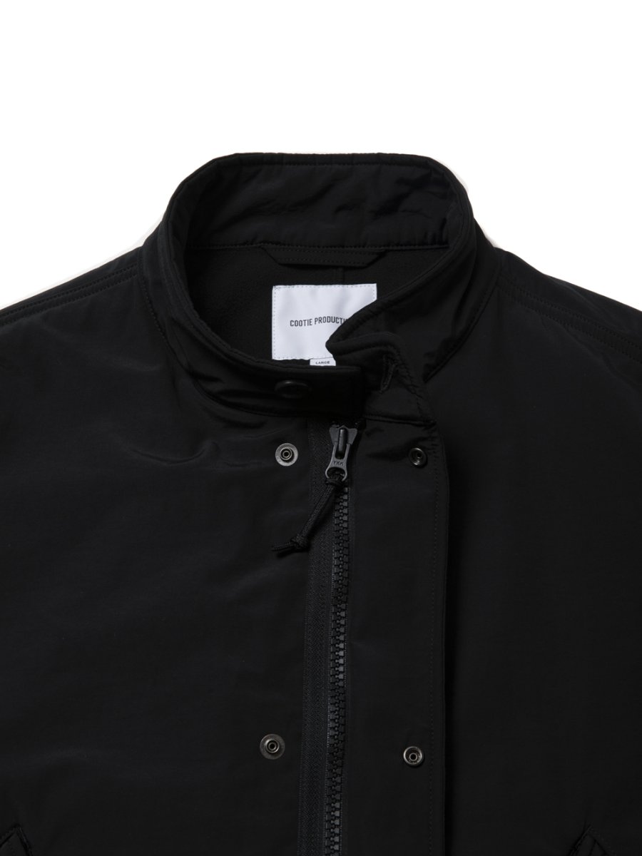 画像4: COOTIE PRODUCTIONS/N/C Tassar Type M-51 Coat（Black）［M-51コート-25秋冬］ (4)