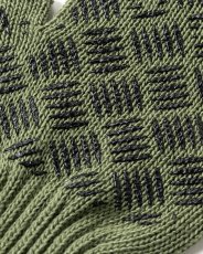 画像3: TIGHTBOOTH/LOGO FINGERLESS GLOVE（Olive）［フィンガーレスグローブ-25秋冬］ (3)