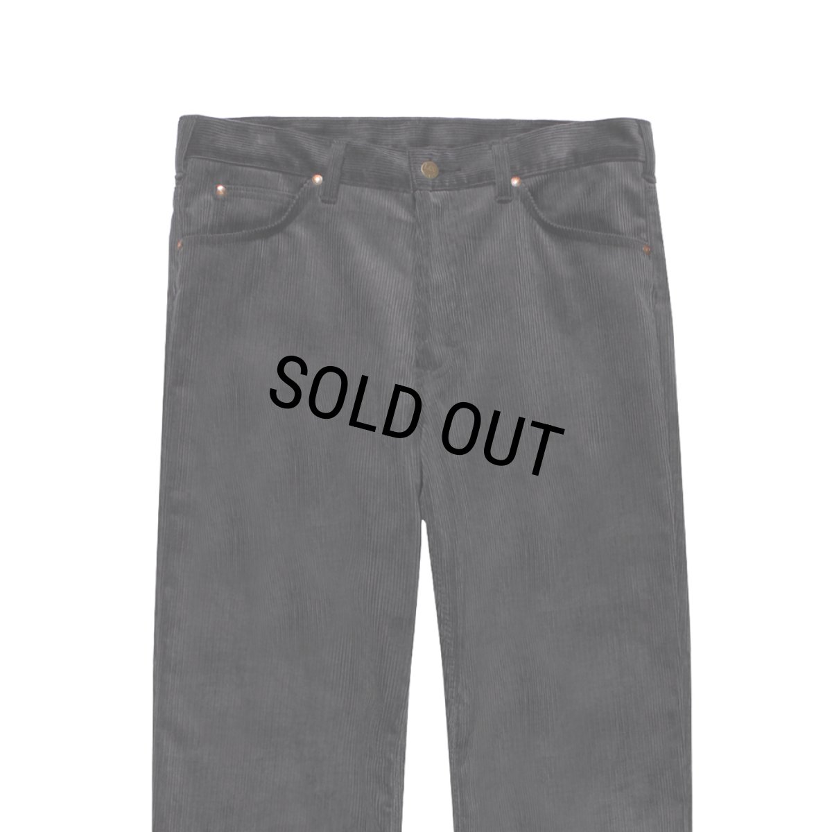 画像3: WACKO MARIA/LEE / CORDUROY PANTS（GRAY）［コーデュロイパンツ-25秋冬］ (3)