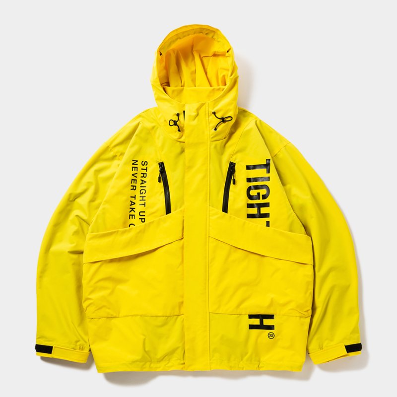 画像1: TIGHTBOOTH/HOODED TACTICAL JACKET（Yellow）［フーデッドタクティカルJKT-25秋冬］