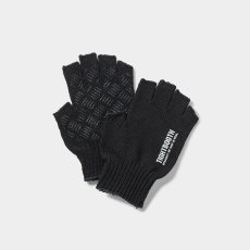 画像1: TIGHTBOOTH/LOGO FINGERLESS GLOVE（Black）［フィンガーレスグローブ-25秋冬］ (1)