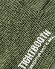 画像2: TIGHTBOOTH/LOGO FINGERLESS GLOVE（Olive）［フィンガーレスグローブ-25秋冬］ (2)