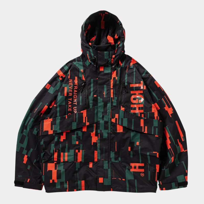 画像1: TIGHTBOOTH/HOODED TACTICAL JACKET（Noise）［フーデッドタクティカルJKT-25秋冬］