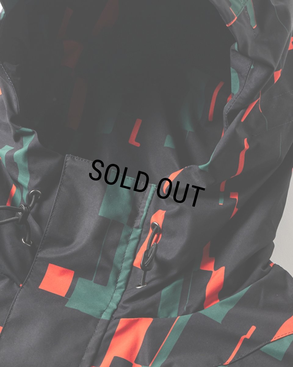 画像3: 【30%OFF】TIGHTBOOTH/HOODED TACTICAL JACKET（Noise）［フーデッドタクティカルJKT-25秋冬］ (3)