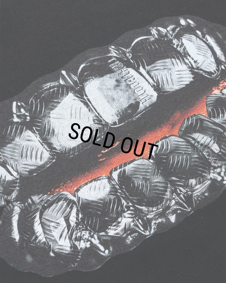 画像3: TIGHTBOOTH/GRILLS CREW SWEAT（Black）［グリルズクルースウェット-25秋冬］ (3)