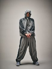画像4: TIGHTBOOTH/VELOUR PIPING BALLOON PANTS（Grey）［ベロアパイピングバルーンパンツ-25秋冬］ (4)