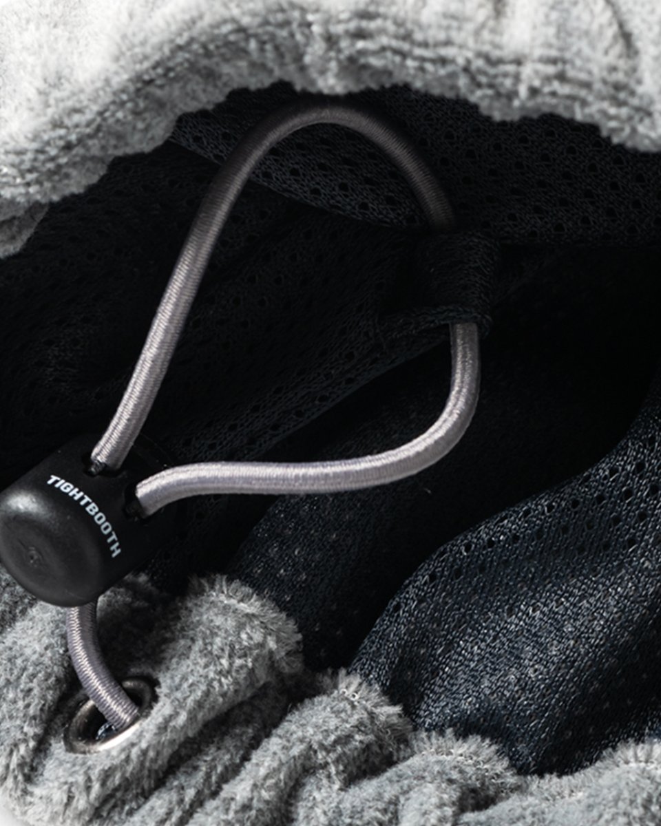 画像8: TIGHTBOOTH/VELOUR PIPING HOODED JKT（Grey）［ベロアパイピングフードJKT-25秋冬］ (8)