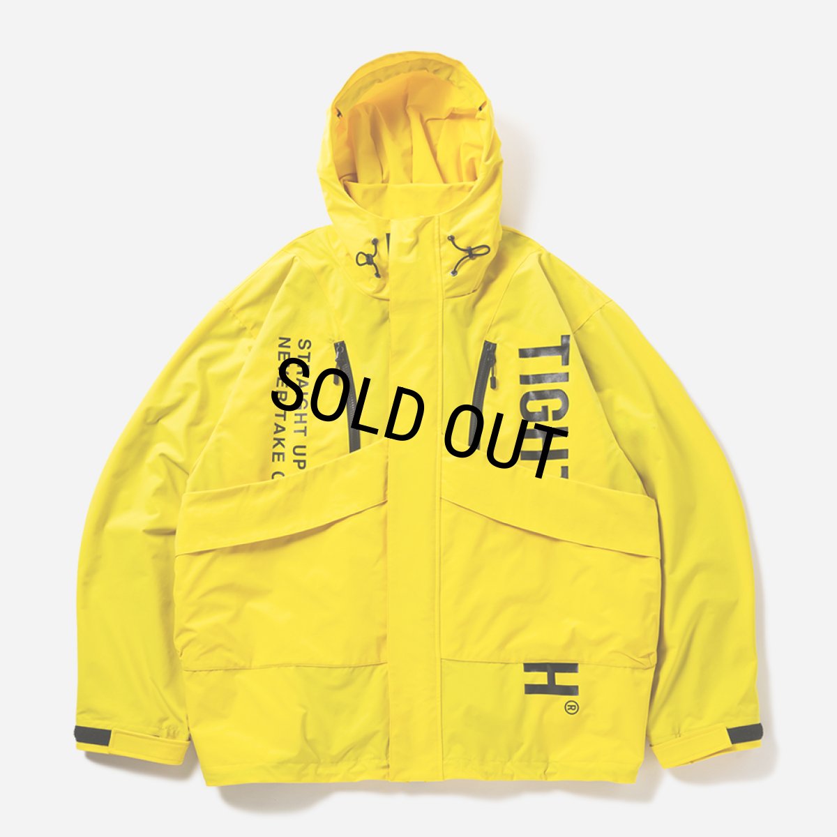 画像1: TIGHTBOOTH/HOODED TACTICAL JACKET（Yellow）［フーデッドタクティカルJKT-25秋冬］ (1)