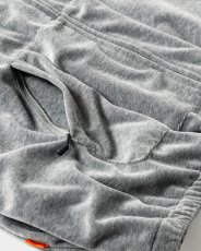 画像6: TIGHTBOOTH/VELOUR PIPING HOODED JKT（Grey）［ベロアパイピングフードJKT-25秋冬］ (6)
