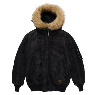 WACKO MARIA/N2-B FLIGHT JACKET（BLACK）［N2-BフライトJKT-25秋冬