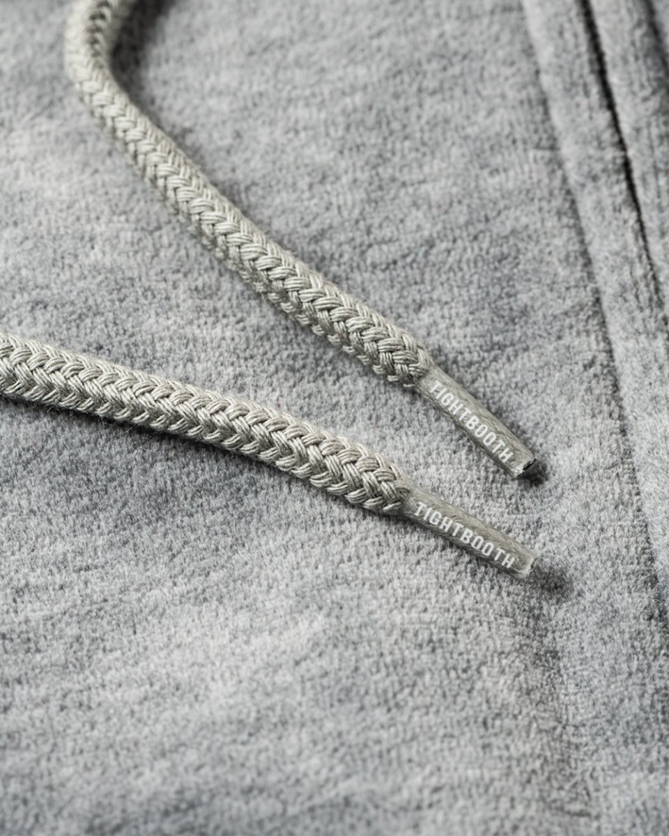 画像3: TIGHTBOOTH/VELOUR PIPING HOODED JKT（Grey）［ベロアパイピングフードJKT-25秋冬］ (3)