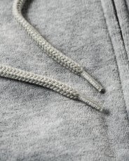 画像3: TIGHTBOOTH/VELOUR PIPING HOODED JKT（Grey）［ベロアパイピングフードJKT-25秋冬］ (3)