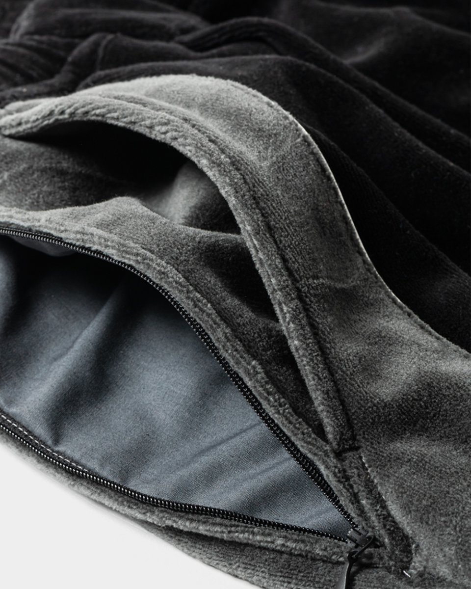 画像7: TIGHTBOOTH/VELOUR PIPING BALLOON PANTS（Black）［ベロアパイピングバルーンパンツ-25秋冬］ (7)