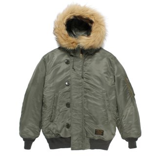 WACKO MARIA/N2-B FLIGHT JACKET（KHAKI）［N2-BフライトJKT-25秋冬