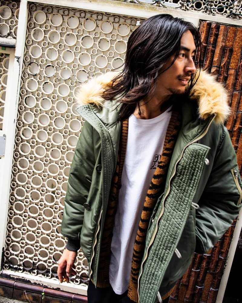 画像3: WACKO MARIA/N2-B FLIGHT JACKET（KHAKI）［N2-BフライトJKT-25秋冬］